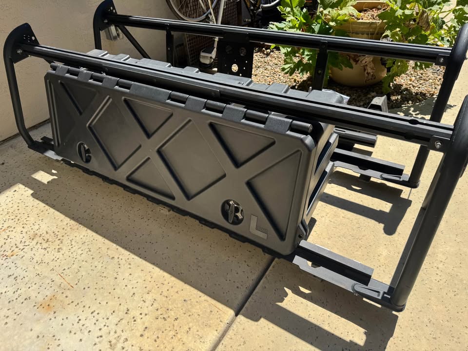 Leitner Classic Truck Bed Rack + GearPOD XL + MAXTRAX/RotoPax Mounts in Davis, CA (photo 2) — photo 2