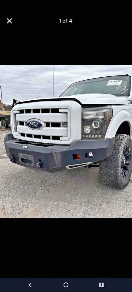 Smittybilt M-1 winch bumper for F-250 in Horseshoe Bay, TX (photo 1) — photo 1