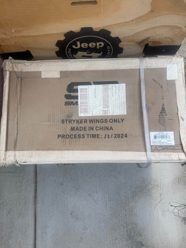 Stryker wings only smittybilt jeep bumper — photo 3