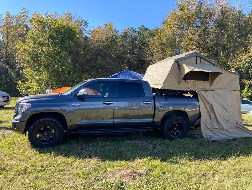 SmittyBilt Overlander XL Rooftop tent with Annex Roof Top Camping in Georgetown, TX (photo 5) — photo 5
