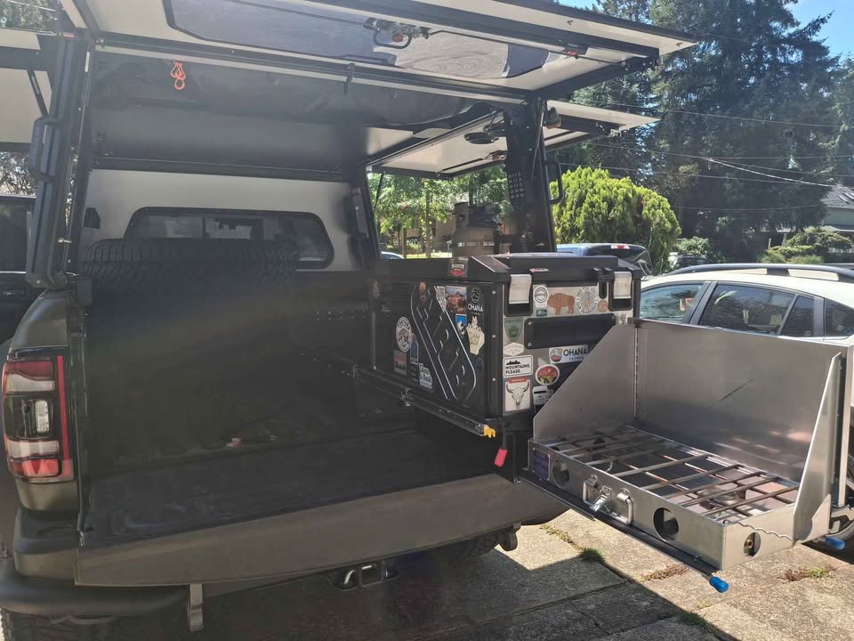 Lone Peak Camper Package w/ ARB elements Fridge, Tortuga slide, Partner Stove (photo 5) — photo 5