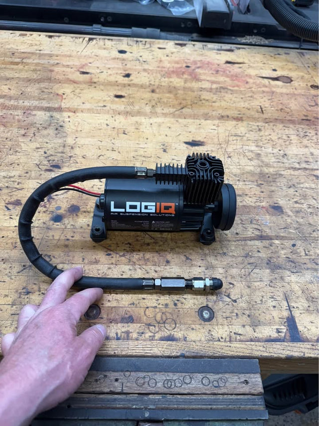 Air Logiq 150psi Air Compressor and Viair Pressure Switch — photo 3