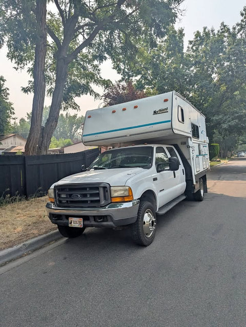 2000 Ford F-450 4x4 Camper Combo
