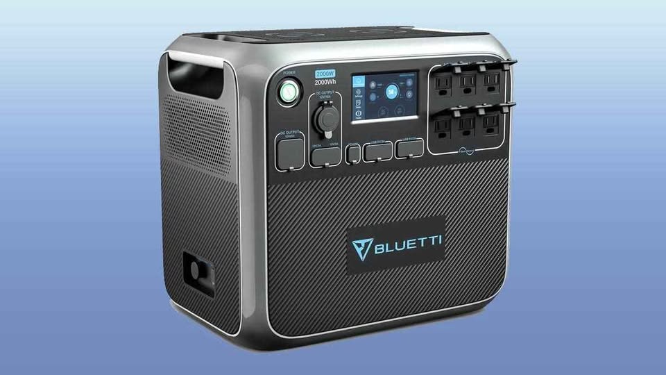 Bluetti ac200p & 400w foldout solar panel in Long Valley, NJ (photo 5)