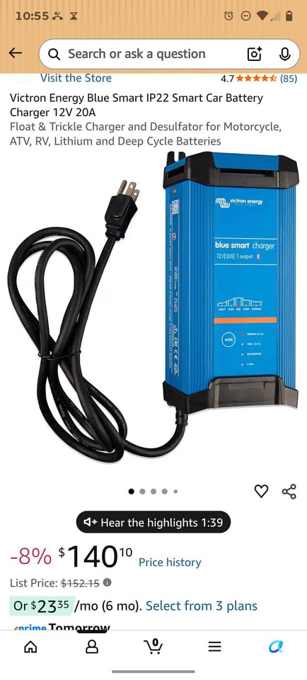 Victron Energy Blue Smart IP22 Charger in Eugene, OR (photo 5) — photo 5