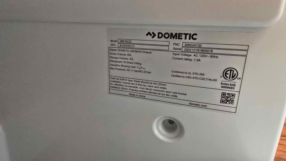 Dometic drawer minibar in Kyle, TX (photo 5) — photo 5