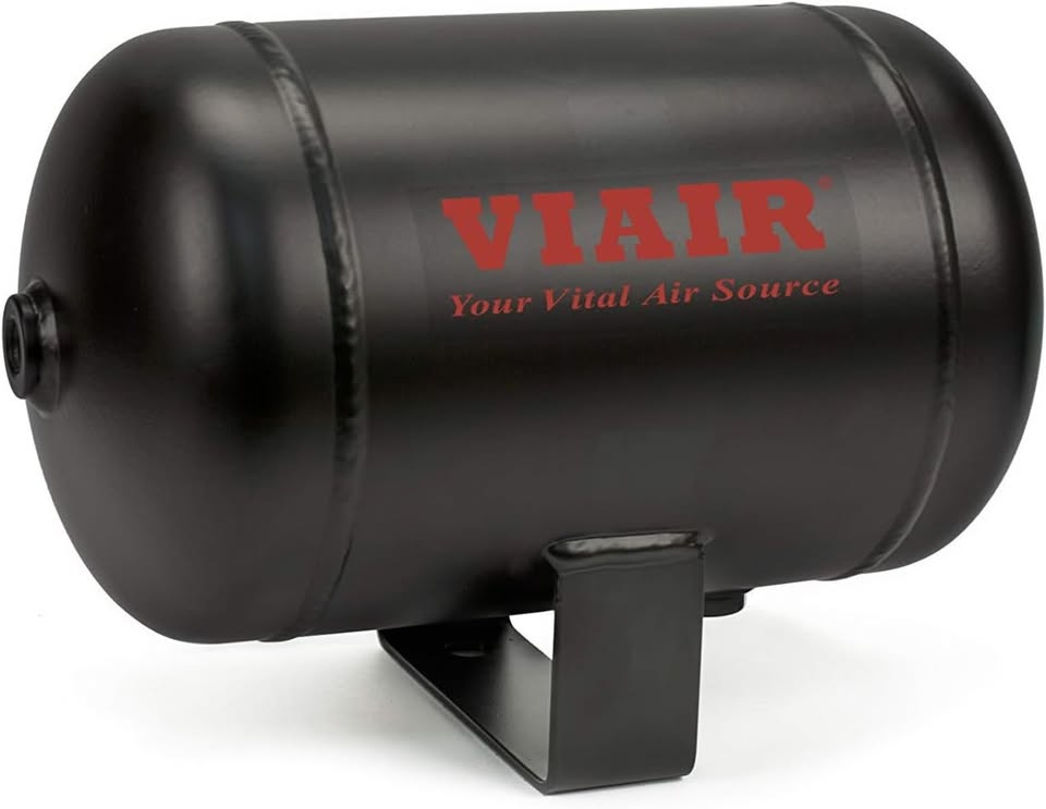Viair 1.0 Gallon Air Tank - 150 Psi, Two 1/4" Npt Ports, Ideal For Cars (photo 2) — photo 2