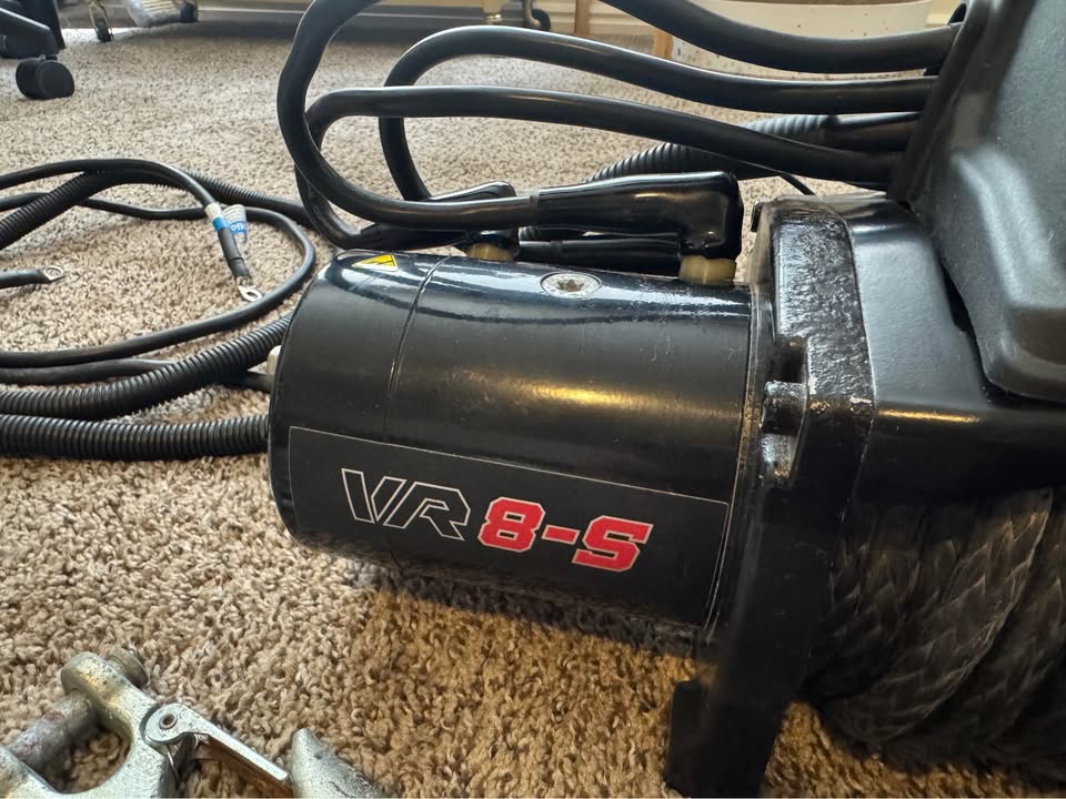 Warn Winch VR Evo 8 w/ Synthetic Cable in Salt Lake City, UT (photo 4)