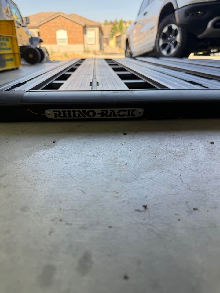 Rhino Rack Pioneer Platform 76”x 54” and wind fairing (photo 5) — photo 5