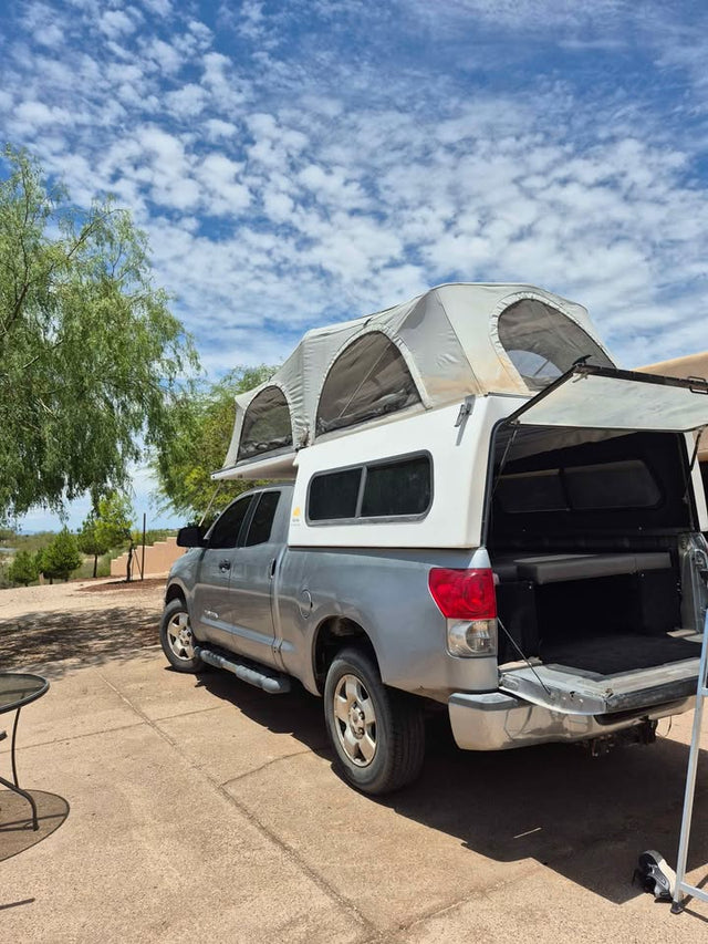 FlipPac(First with cash gets it)want the bed set up it comes with, free. Camper alone is — photo 3