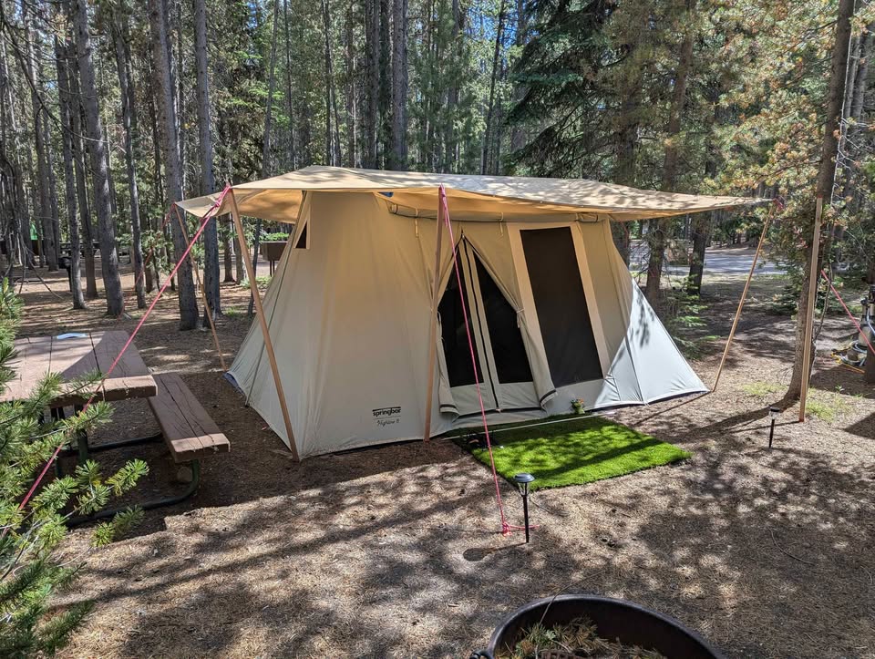 Springbar tent 10x14 -nice in West Yellowstone, MT (photo 4)