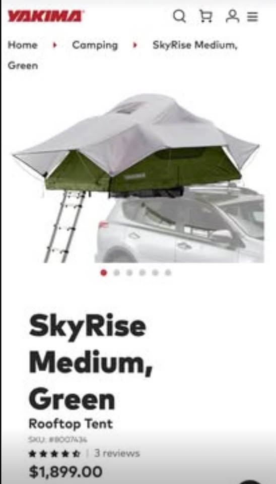 Yakima SkyRise SL Rooftop tent in Glenwood Springs, CO (photo 2) — photo 2