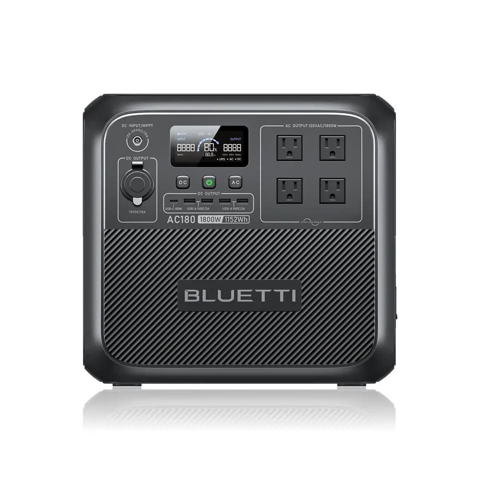 Brand New Bluetti AC180 Portable Power Station in Manteca, CA (photo 1)
