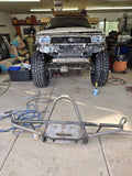 Sky's offroad design sas kit and old man emu toyota rear springs. See pictures