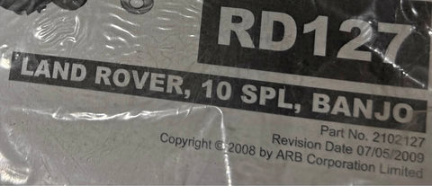 ARB Air Locker RD127 Land Rocer 20 Spline