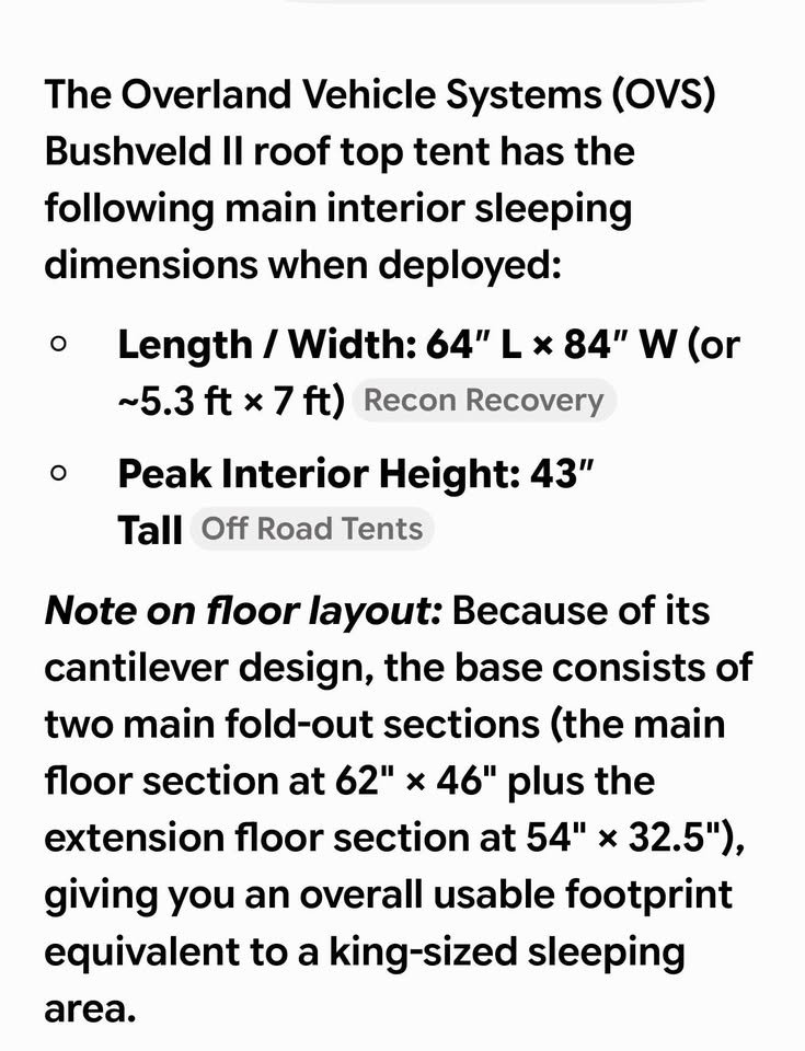 OVS Bushveld 2 Hard Shell Rooftop Tent in Coeur D'Alene, ID (photo 12)