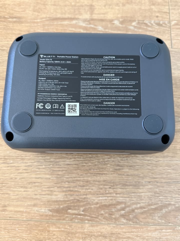 New Bluetti Elite 10 Portable Power Station 200W 128Wh with USB-C and AC Output in Oakland, CA (photo 8) — photo 8