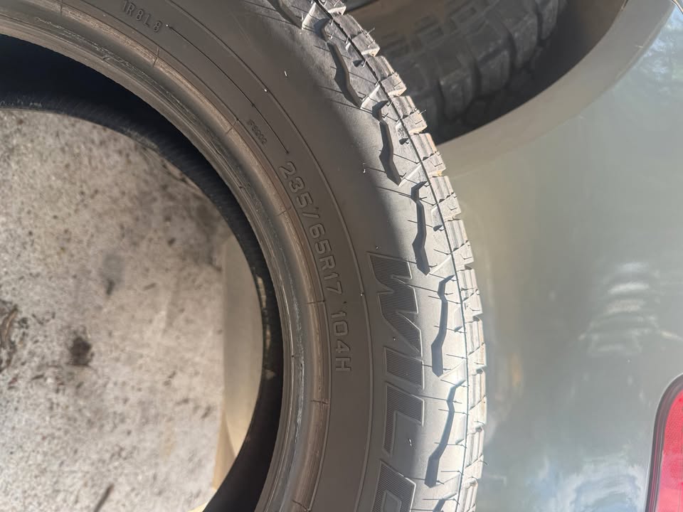 4 like new All Terrain Tires 235/65R17 in Austin, TX (photo 2) — photo 2