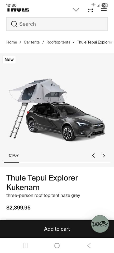 Thule Tepui rooftop tent — photo 3