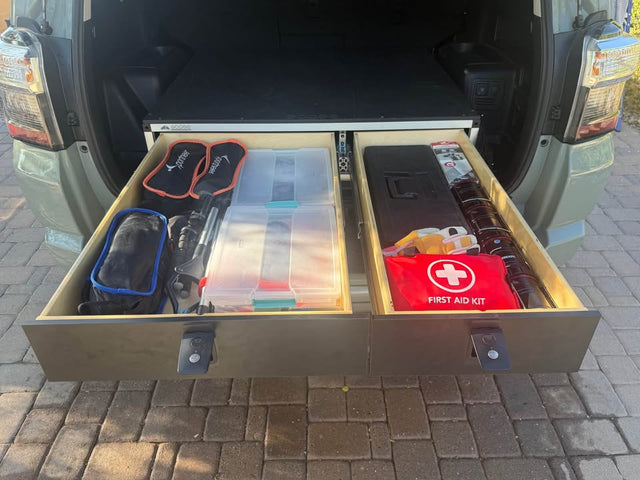 Goose Gear 5th Gen 4Runner Drawer Module with 60% Seat Delete — photo 3