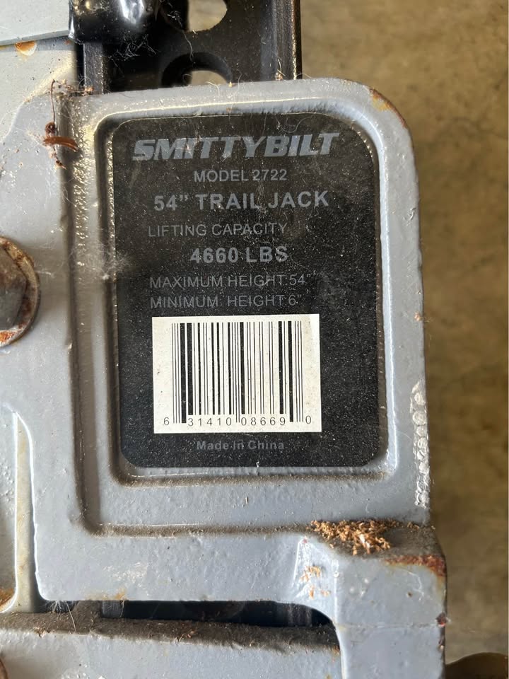 Smittybilt 54” Trail Jack (Model 2722) – Farm/Hi-Lift Style Jack (photo 3) — photo 3