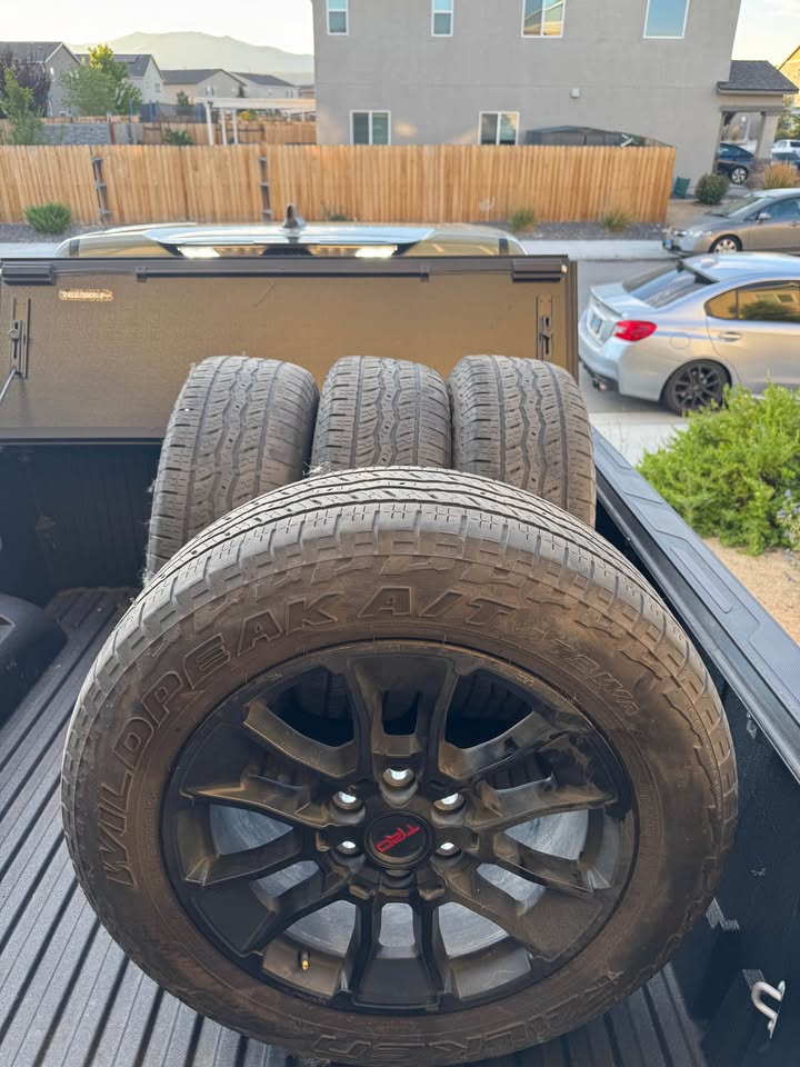 Toyota TRD Wheels with Falken Wildpeak A/T Tires in Sparks, NV (photo 3) — photo 3