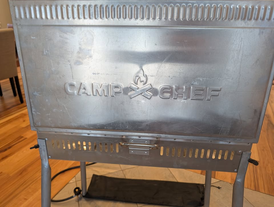 Camp Chef Mountaineer Aluminum Stove + Legs, Leg Bag & Hose – Lightly Used 1 Season in Arvada, CO (photo 2)