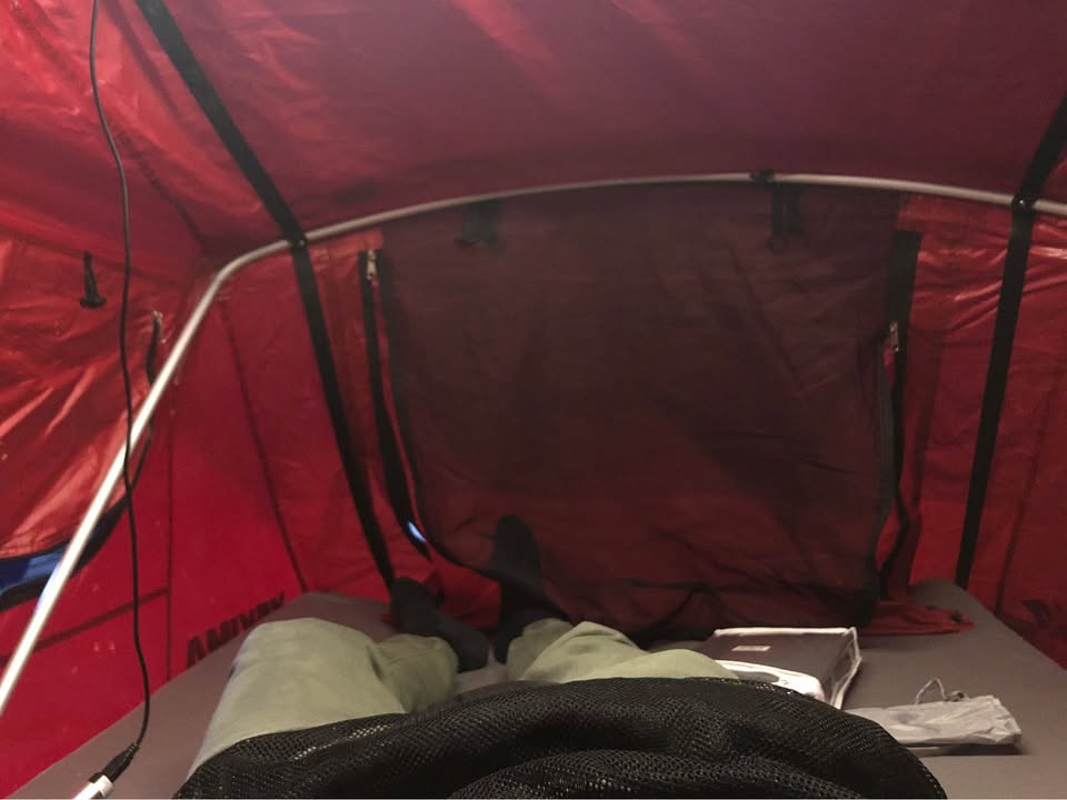 Yakima SkyRise 2-Person Rooftop Tent | Complete Setup | Lights & Gear Storage in Fair Oaks, CA (photo 5) — photo 5