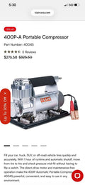 VIAIR Portable Compressor