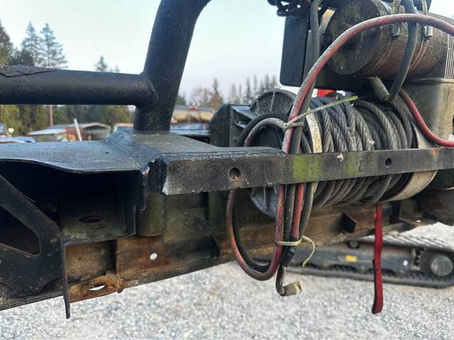 YJ ARB winch Bumper W/ Warn 8274 winch — photo 3