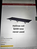 Helinox cott w/legs
