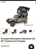 Free Spirit Recreation Adventure Series 3 Rooftop Tent – 55”