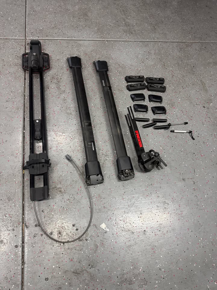 Yakima Roof Rack Rails with Bike Rack and Front Tire Holder in Tucson, AZ (photo 6)