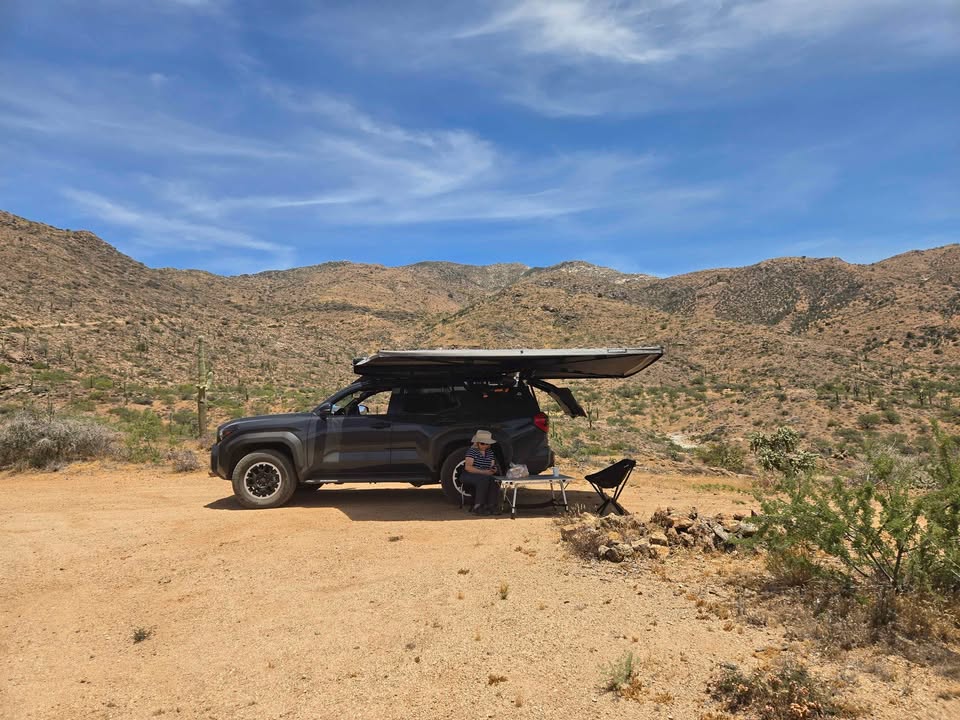 FSR rooftop tent and 270 awning + Openroad shower tent in Mesa, AZ (photo 2) — photo 2