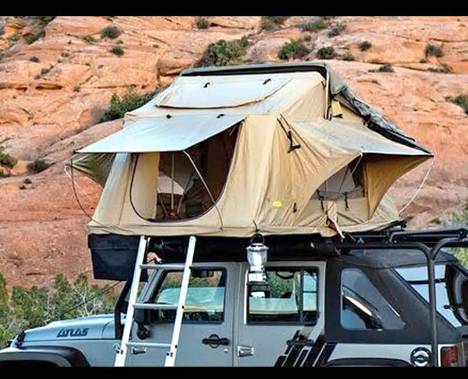 Smittybilt rooftop tent Gen 1 standard size w/metal rack in Prescott Valley, AZ (photo 1) — photo 1