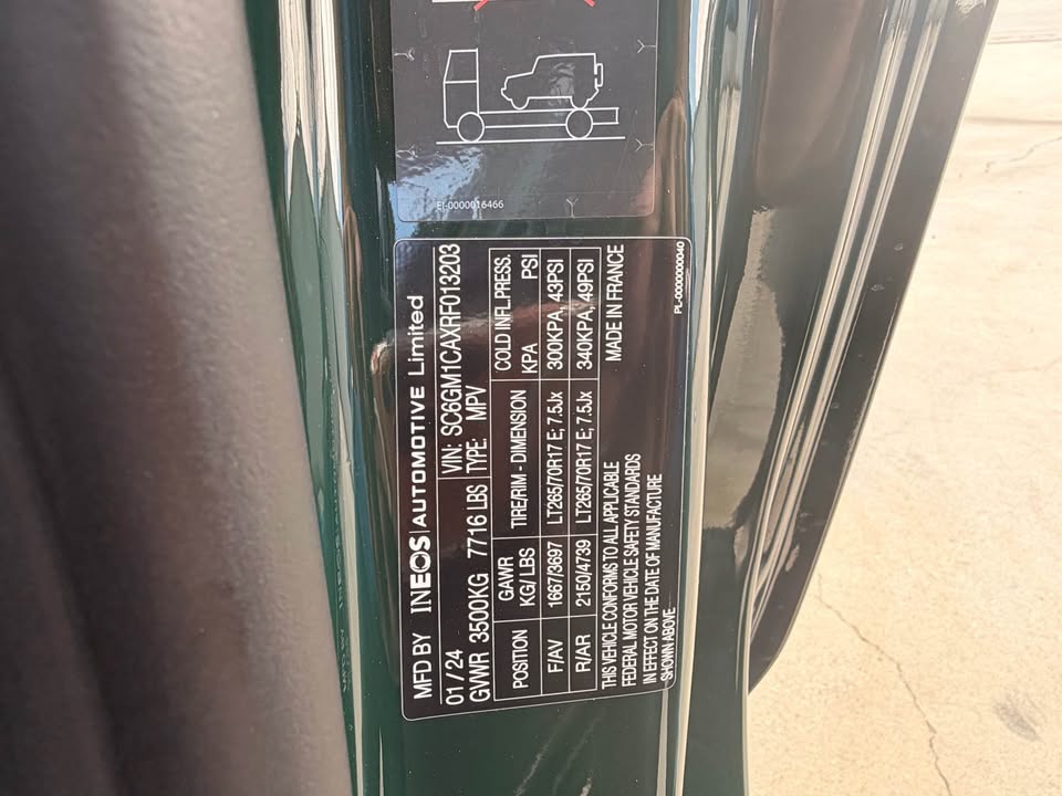 2024 Ineos Grenadier · Base in Houston, TX (photo 6) — photo 6