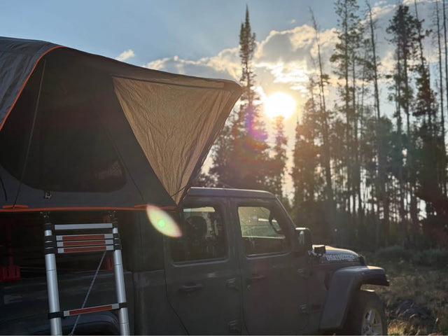 Roofnest Condor XL + Rebel Off Road XPLOR Bed Rack Complete Setup — photo 3