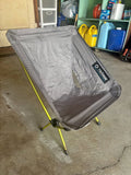 Backpacking Helinox Chair Zero — Yellow Frame, Lightly Used