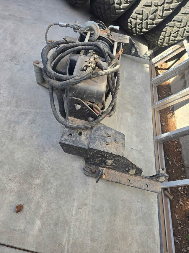 12k warn winch — photo 3