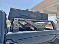 Roam rooftop tent with tyger rack