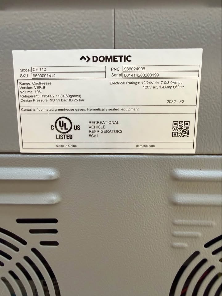 Dometic CF 110 Portable Refrigerator/Freezer in Chandler, AZ (photo 4) — photo 4