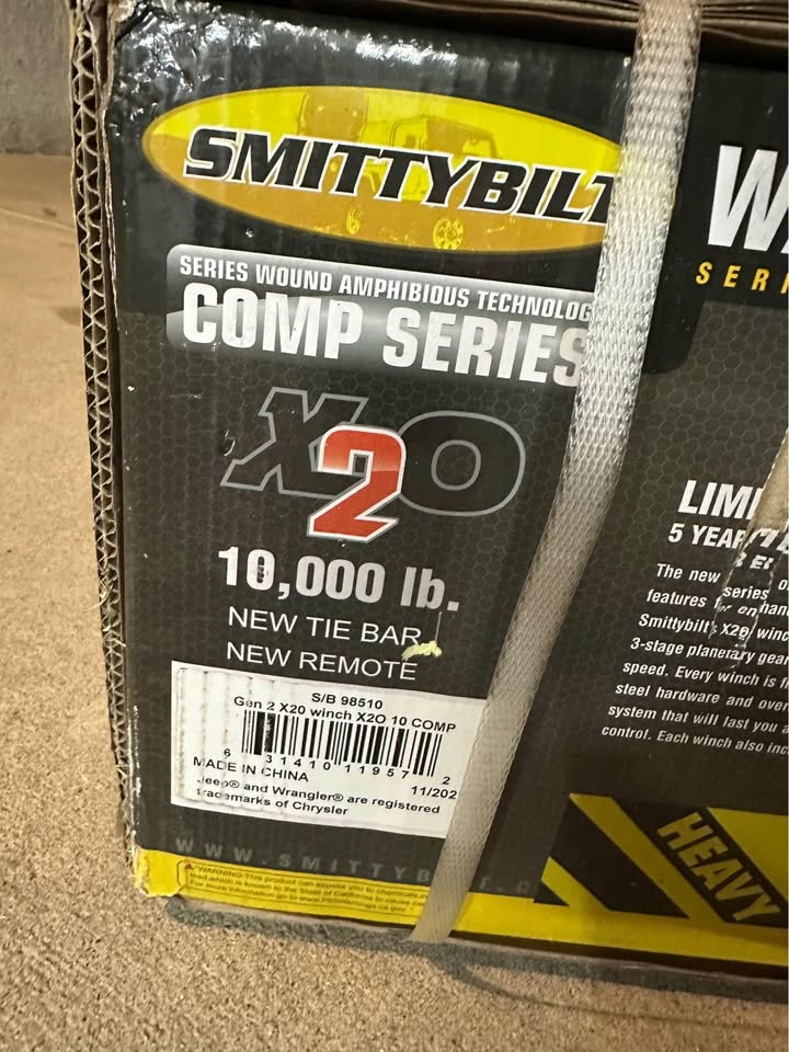 Smittybilt X2O Gen 2 Synthetic Wireless Winch - 98510 (photo 2) — photo 2