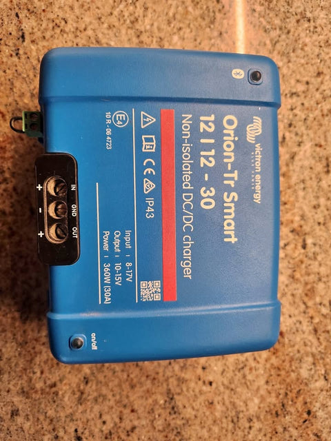 Victron Energy DC Battery to DC Battery 12V 30amp Charger Orion-TR Smart Bluetooth