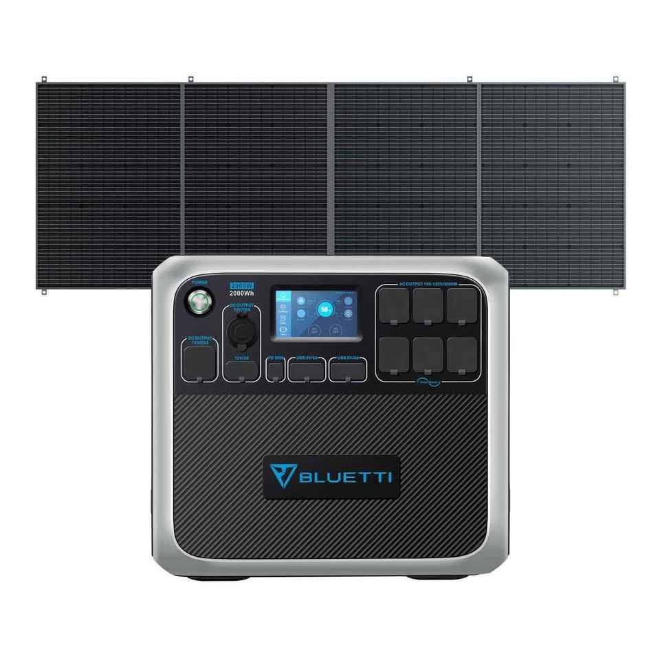 Bluetti ac200p & 400w foldout solar panel in Long Valley, NJ (photo 6) — photo 6