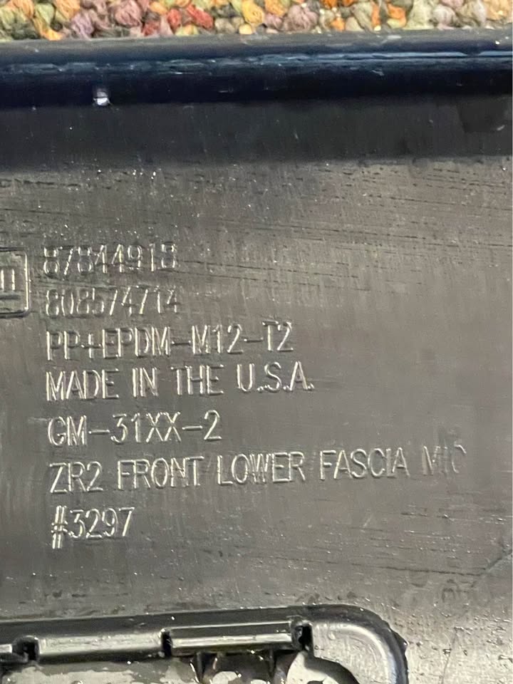 2026 Chevrolet Colorado ZR2 Lower Front Fascia (photo 4) — photo 4