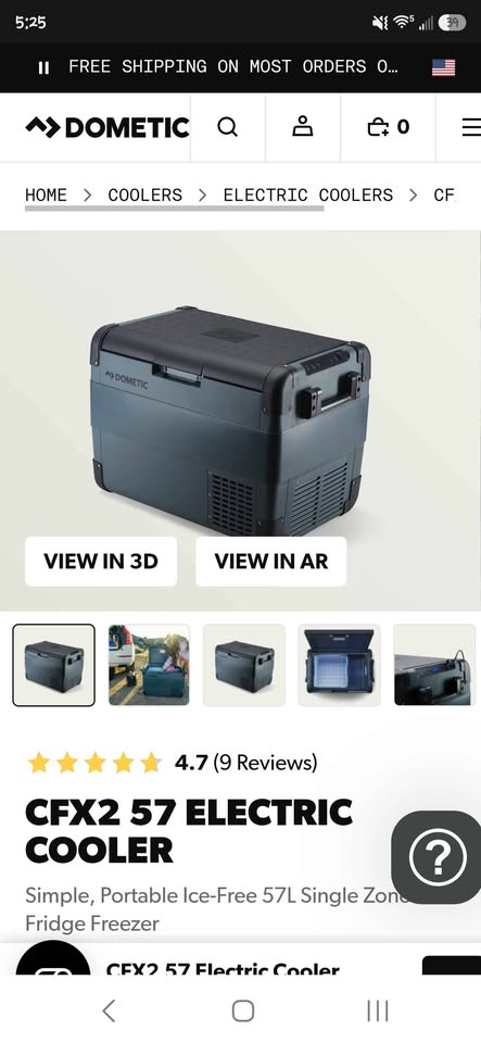 Like new, Dometic CFX2 57 Portable Cooler -- Possible trade (photo 4) — photo 4
