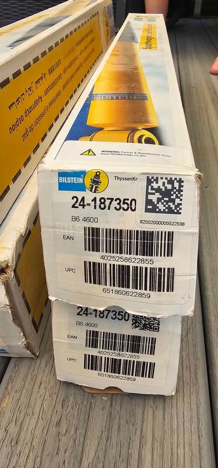 OBO. Bilstein B6 4600 Shock Absorbers 24-317894 & 24-187350 Dodge Ram 1500 in Eureka, MO (photo 2)