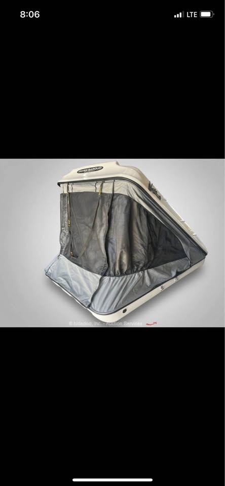 James Baroud Discovery M Vehicle Rooftop Pop Up Tent Camper Shelter -used — photo 3