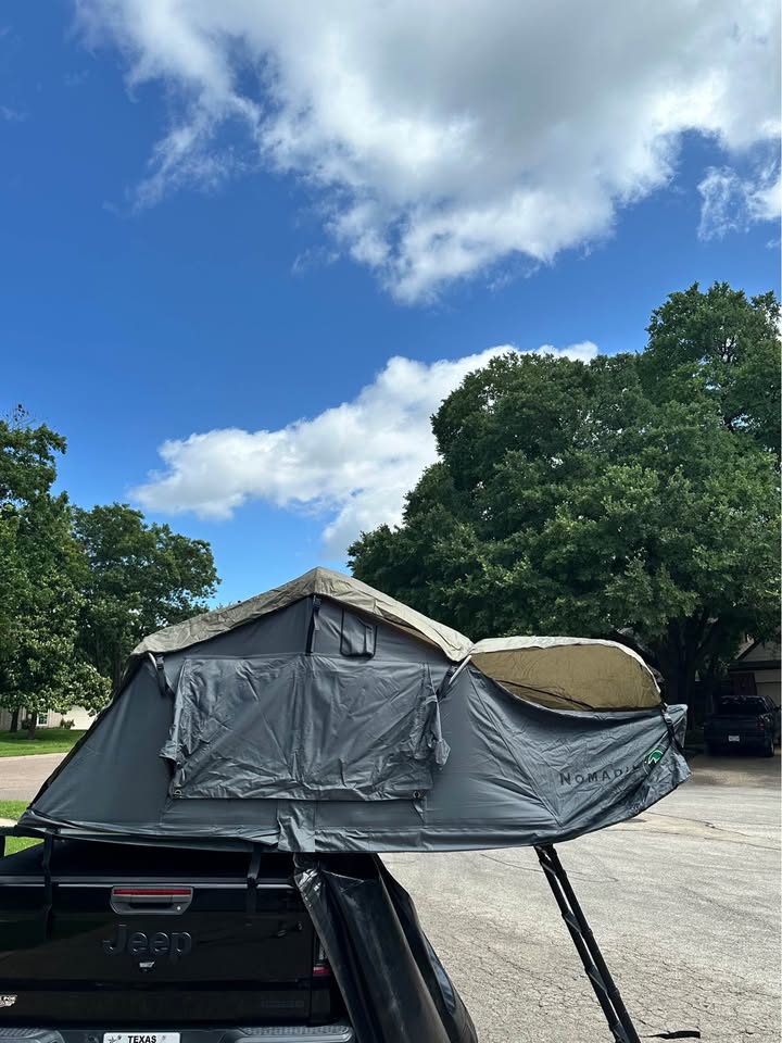 Complete Overland Set Up -OVS XL rooftop tent + KB Voodoo low profile rack + Teton double sleeper in Harker Heights, TX (photo 3) — photo 3
