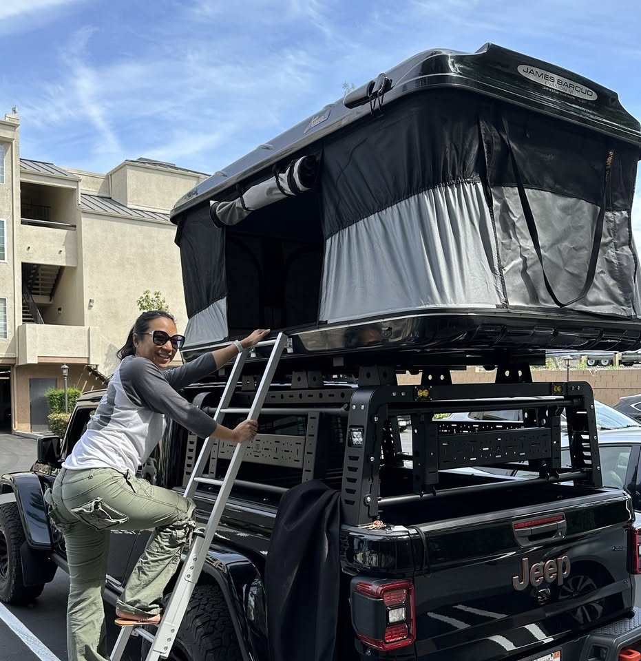 Best Rooftop Tent - James Baroud Evasion Series - Evo, Medium Black LIKE NEW in Sherman Oaks, CA (photo 4) — photo 4